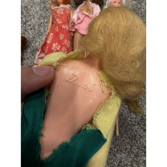 Vintage Barbie Clone MOD Mini Dress Lot Of Dolls - Picture 9 of 10